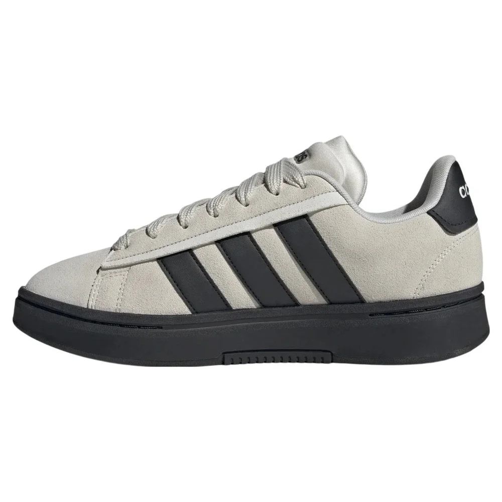 Adidas Grand Court Alpha (IH1287) Shoes Suede Grey Men's Size 9.5 NEW